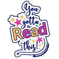 Read This Sticker by Brown-Eyed Naturals Co