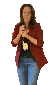 JKVirtualAssistant cheers wine proost judithkouwenhoven Sticker
