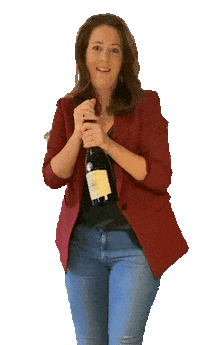 JKVirtualAssistant cheers wine proost judithkouwenhoven Sticker