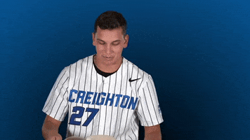 Creighton Baseball Paul Bergstrom GIF by Creighton University Athletics