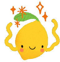 Summer Fruit Sticker by Elsa Isabella