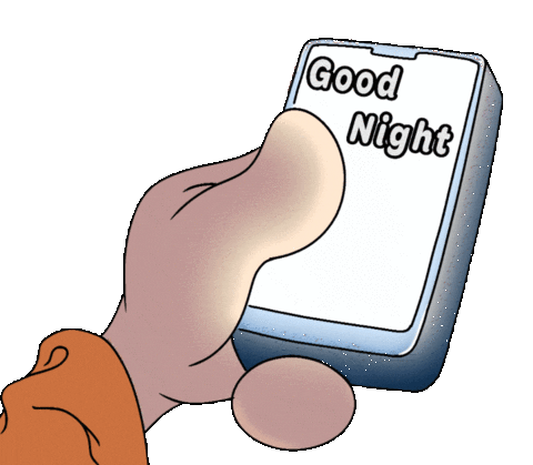Good Night Sticker by Elnaz  Abbasi