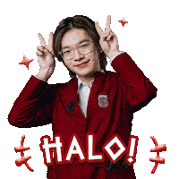Clash Of Champions Hello Sticker by Brain Academy by Ruangguru Official