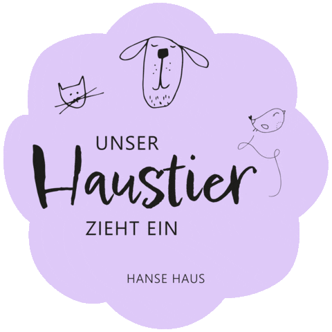 Pet Love Sticker by Hanse Haus