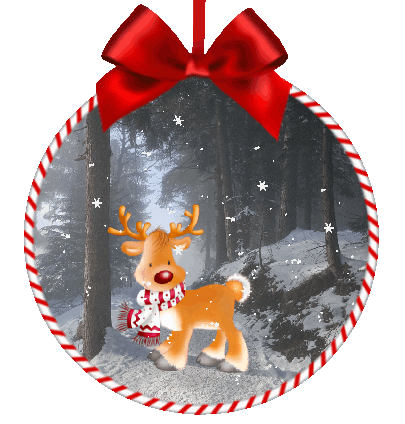 Christmas Snow Sticker