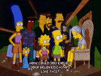 angry bart simpson GIF