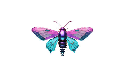 Moth Sticker