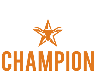 Champion Sticker by UT RecSports
