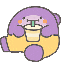 Bubble Tea Coffee Sticker by KdeeStix