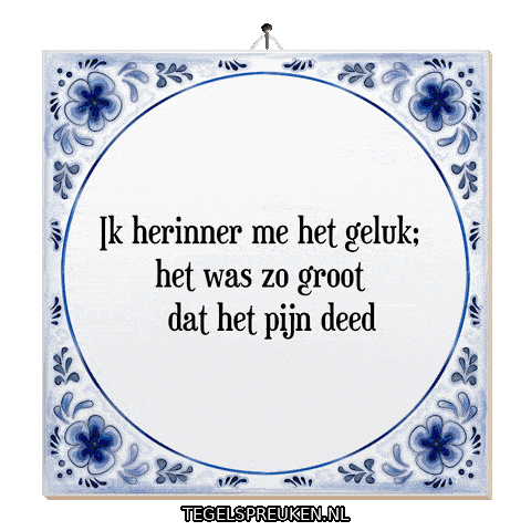 Nl Spreuk Sticker by Tegelspreuken.nl