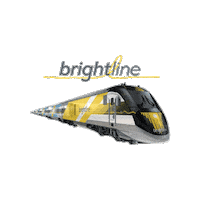 Brightline Sticker by @TatiBijani
