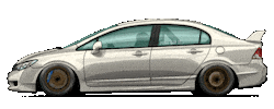 Driving Honda Sticker