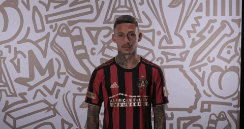 Soccer Shrug GIF by Atlanta United
