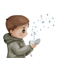 Winter December Sticker
