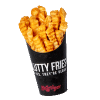 Fries Sticker by Slutty Vegan