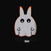 minulle ghost bunny boo minulle kani GIF