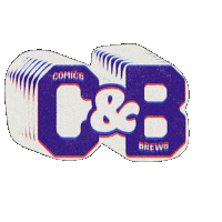 comicsandbrews beer comics rgb brews Sticker