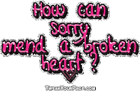 broken heart STICKER