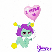 I Miss You Love GIF by ShimmertheGlowworm