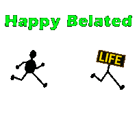 Happy Birthday Sticker