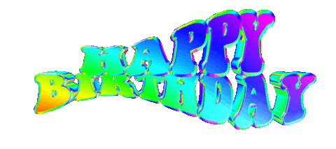 Happy Birthday 3D Sticker by GIPHY Text
