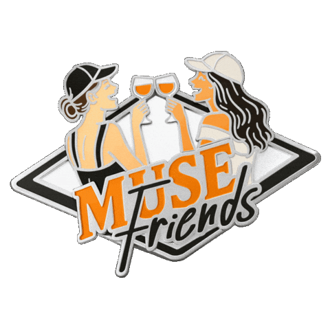 Friends Muse Sticker by IZE