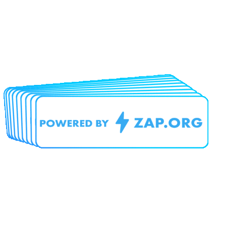 zapprotocol giphygifmaker cryptocurrency blockchain zap Sticker