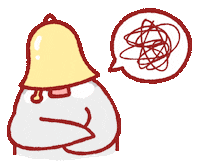 Think Sticker by Dream Hugo