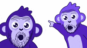 Monkey Who Is He GIF by Raena AI