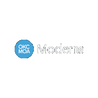 Moa Moderns Sticker by OKCMOA