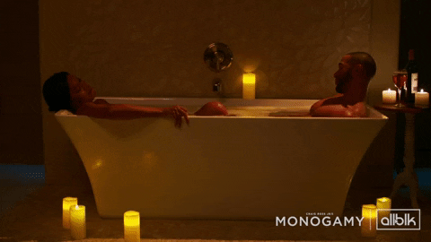 Bath Time Monogamy GIF by ALLBLK