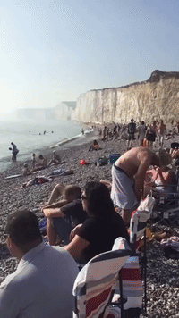 East Sussex Beach Closed in Suspected Chemical Leak
