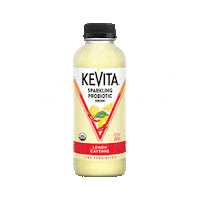 Lemon Kombucha Sticker by KeVita Drinks