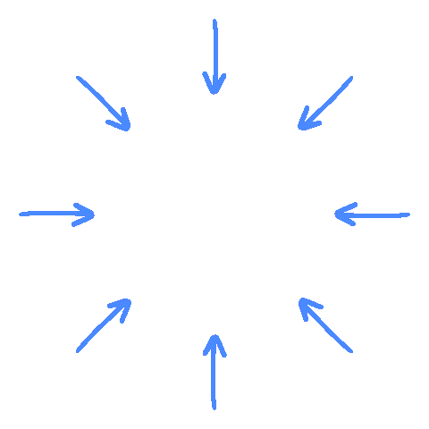 arrow click here Sticker by VisualTimmy