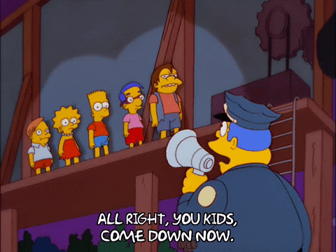 bart simpson millhouse van houten GIF