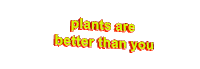 better than you orange Sticker by AnimatedText
