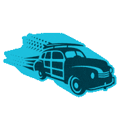 woodieswashshack car wash tampa bay st pete woodie Sticker