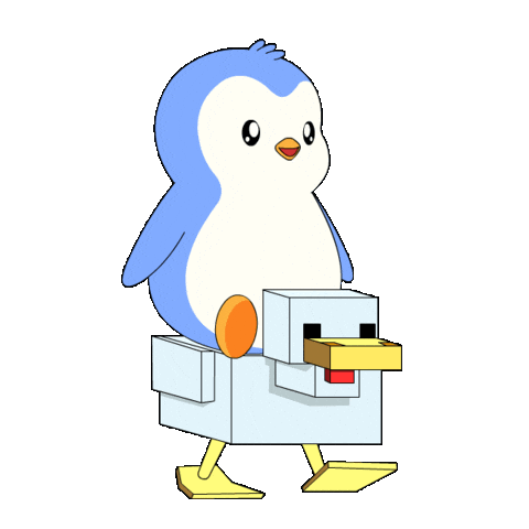 Penguin Pet Sticker by Pudgy Penguins