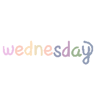 Days Of The Week Rainbow Sticker