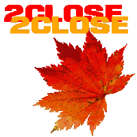 Herfst Sticker by 2CLOSE