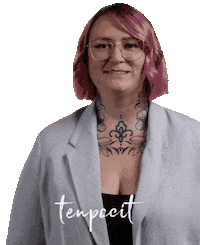 Anna What Sticker by tenpocit