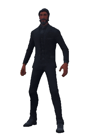 john wick dance Sticker by Leroy Patterson