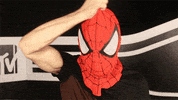 spider man mask GIF by mtv
