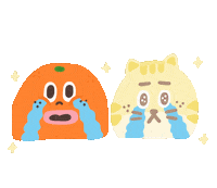 Sad Cry Sticker