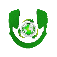 Space Go Green Sticker by Nova Sound