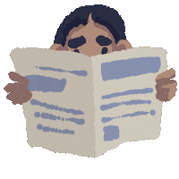 meirha newspaper meirha meirhabarber Sticker