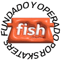 Sticker by Fish Skateshop