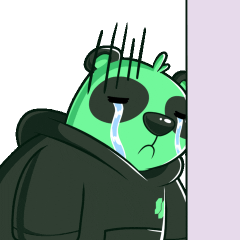 Sad Its Over Sticker by SuperVerse