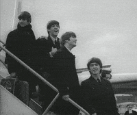 The Beatles Vintage GIF by U.S. National Archives