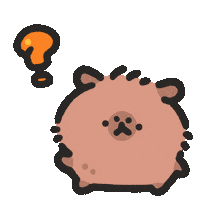 Capybara 爆米花 Sticker by sansanplanet